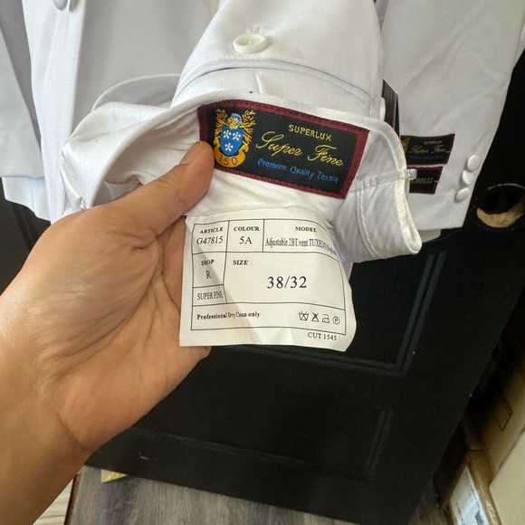 Giorgio fiorelli milano- italy men’s tuxedo suit size R 38 and pants 32🔥🔥🔥 - Picture 5 of 5